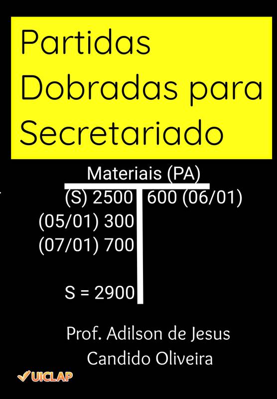 Partidas Dobradas para Secretariado ⋆ Loja Uiclap