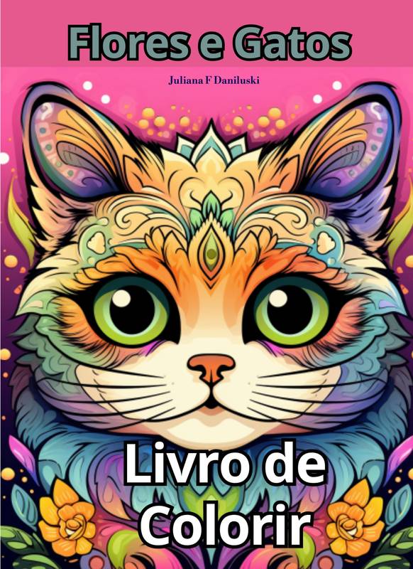 Livro Para Colorir Meu Pet - Gatos