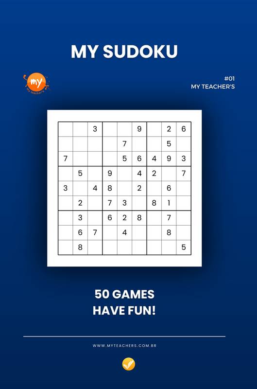 Obmep - Você conhece o Sudoku? 👀 Esse jogo, que é uma