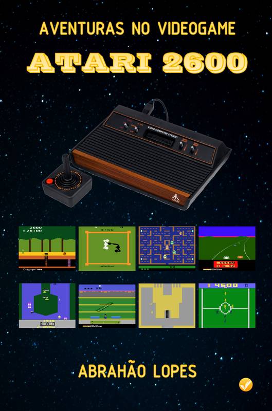 Aventuras no Videogame Atari 2600 (Colorido) ⋆ Loja Uiclap