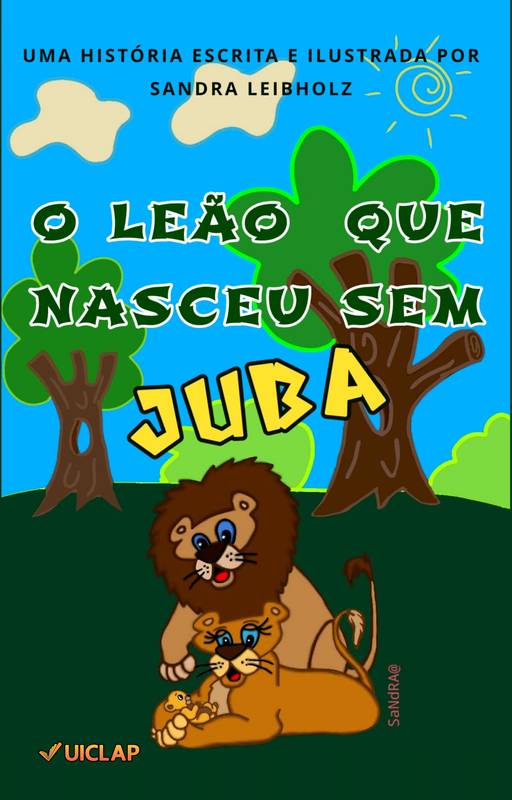 VEM COLORIR com O LEÃO QUE NASCEU SEM JUBA 