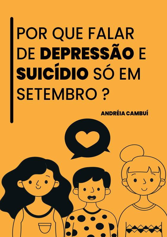 Por que falar de depressão e suicídio só em setembro ? ⋆ Loja Uiclap